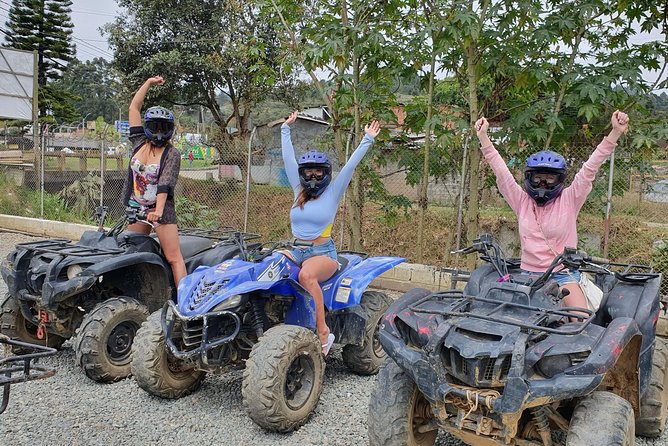 Stunning ATV 1.5hr + awesome PARAGLIDING over giant waterfalls from MEDELLIN - Key highlights to know before you go