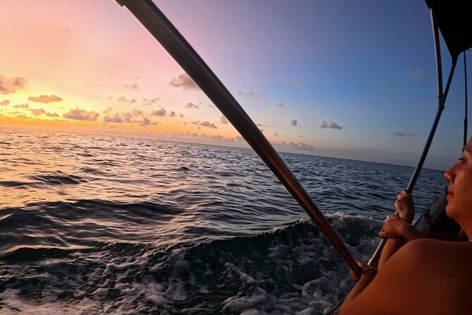 Sunrise Tour at San Andres Natural Aquarium - Stop 3: Faro Haynes Cay and the floating bridge snack break