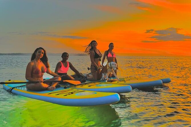 SUNSET GLOW Tour PaddleBoard - Sunset Glow in Cartagena Bay, what makes it work