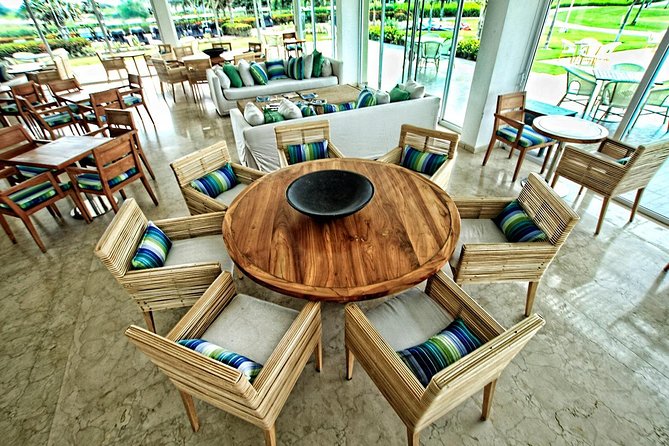Tee Off at Karibana - The ultimate Golf Escape in the Caribbean - Karibana clubhouse perks: spa, dining, pro shop, and beach energy