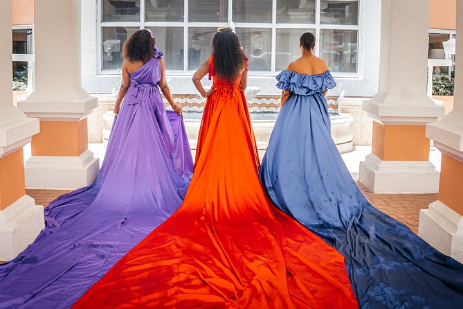 The Original Flying Dress PhotoShoot in Cartagena - Old City of Cartagena stop: walls, arches, and classic angles