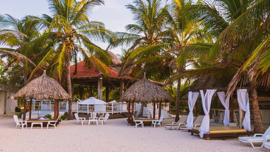 Tierra Bomba Island: A day at Marine Beach Club - Welcome drink, then you eat: how the first hours are built