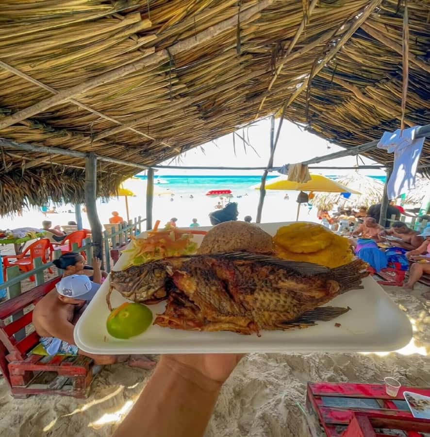 Tierra bomba: Typical beachday to Punta Arena! - The Punta Arena beach reality check: music, people, and clearer water