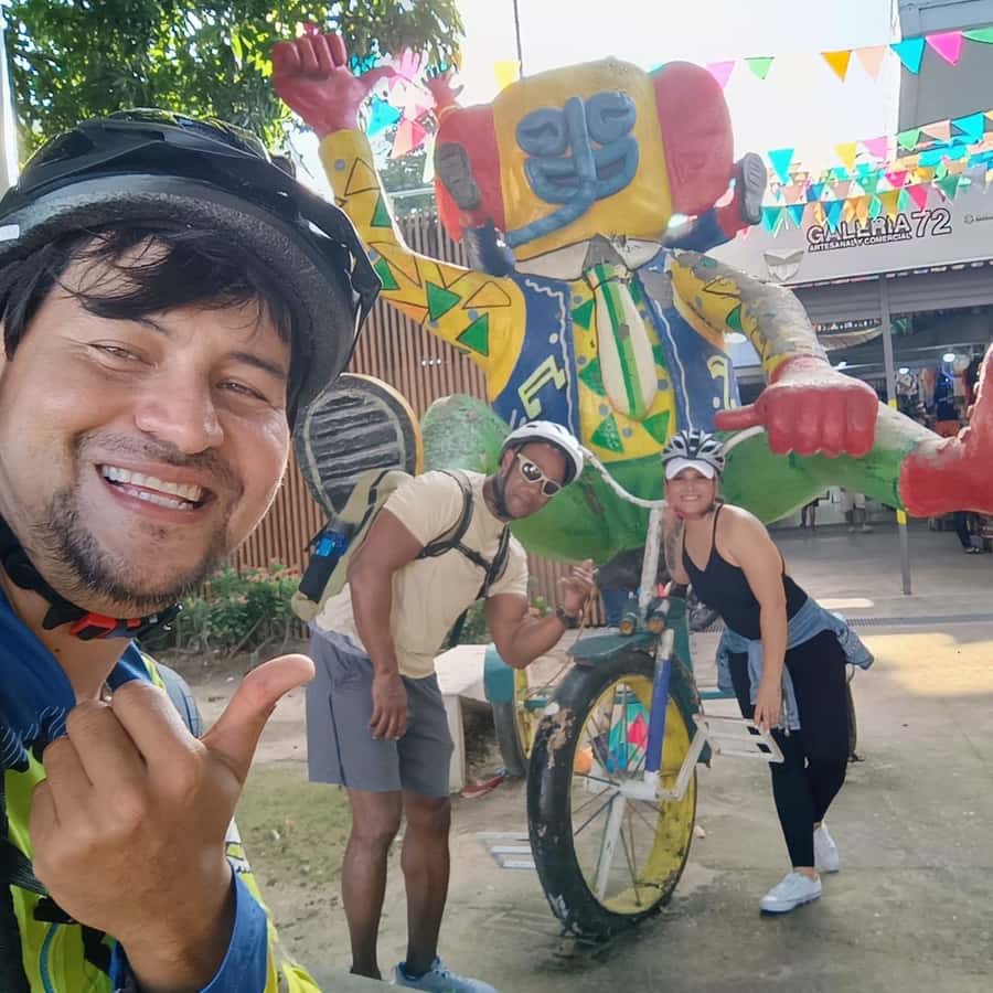 Tour in bike in Barranquilla - Bike safety and how the guide manages the ride