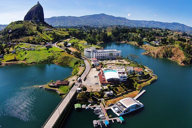 Tour to Guatape, Piedra del Peñol, lunch, snacks boat trip - Peñol stone climb: pace it, pay the 6 USD, and trust the view