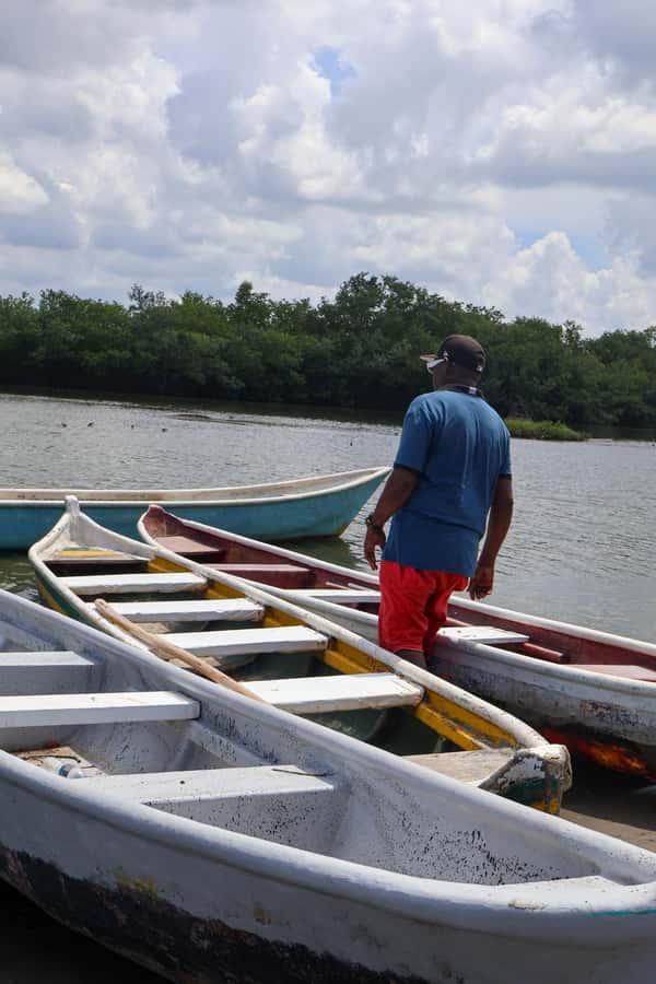 Typical lunch on beach, mangrove tour & fishing with natives - Drums, laughter, and beach serenity after lunch