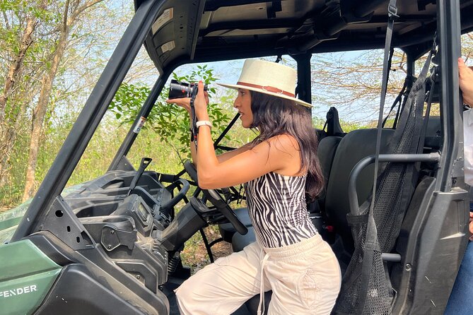 UTV Safari in a Wildlife-Filled Nature Reserve Near Cartagena - Planting a native tree to support regeneration