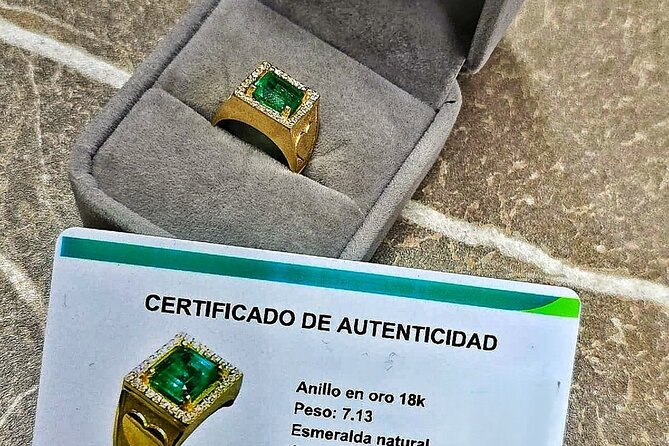 Visit Certified Colombian Emerald Jewelry in Medellin - Choosing what to buy, and how to ask the right questions