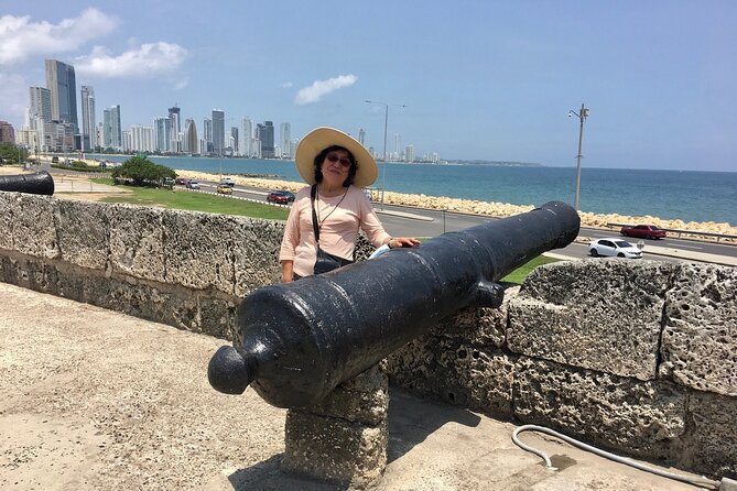Walking tour of the magical city of Cartagena. - Plaza de Bolívar and the green space by independence history