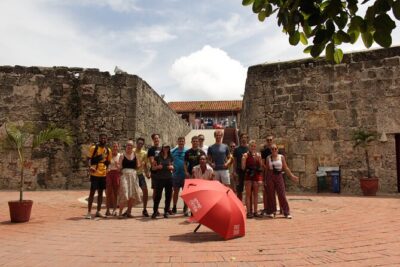 Walled Cartagena: Group Tour with Live Audio System