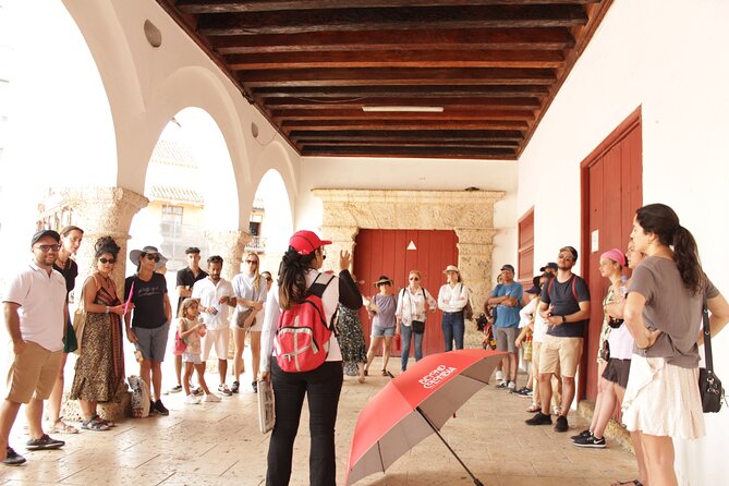 Walled Cartagena: Group Tour with Live Audio System - Customs Square and San Pedro Claver: Learning the City’s Hard Parts