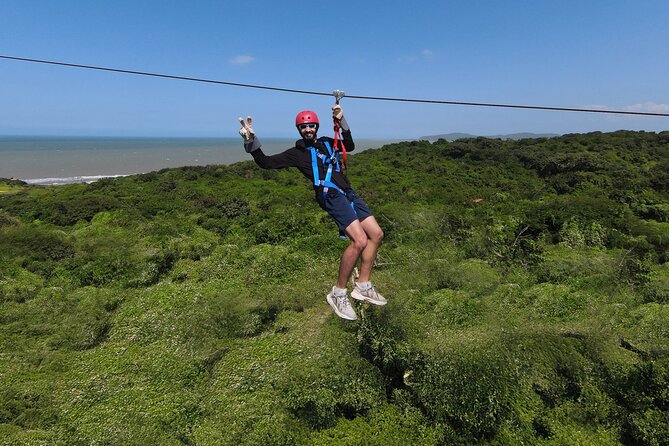 Zipline Canopy Adventure by the Ocean in Cartagena - Zipping Over Trees, Canyon Air, and Toward the Beach