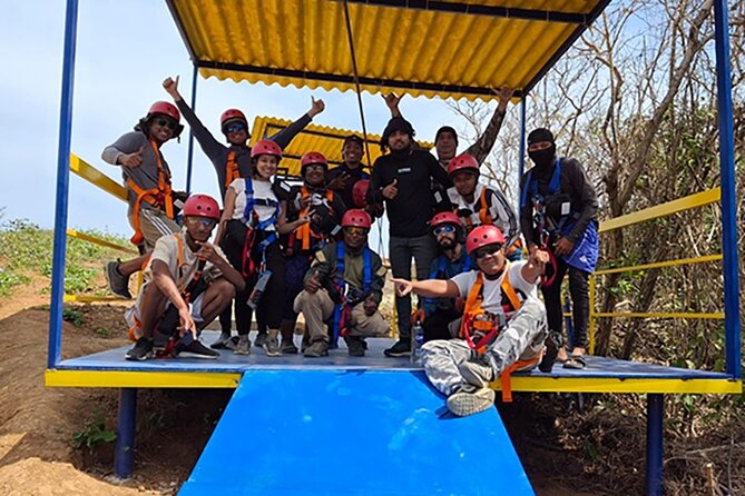 Zipline Canopy Adventure by the Ocean in Cartagena - The Offroad Ride and the View Setup